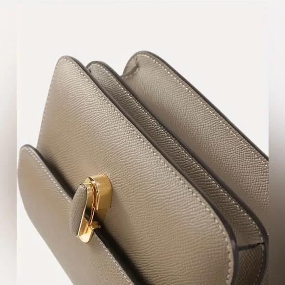 Women Handbag Leather Shoulder Crossbody Bag Small Square Bag - Picture 12 of 15